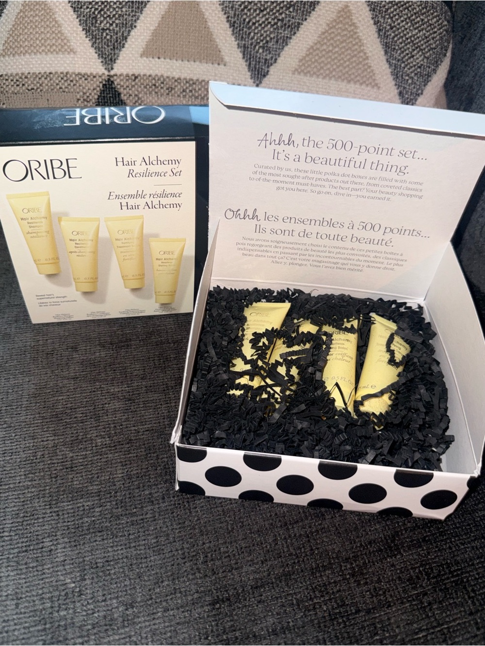 Oribe Hair Alchemy Resilience Set - Pale Yellow Tubes